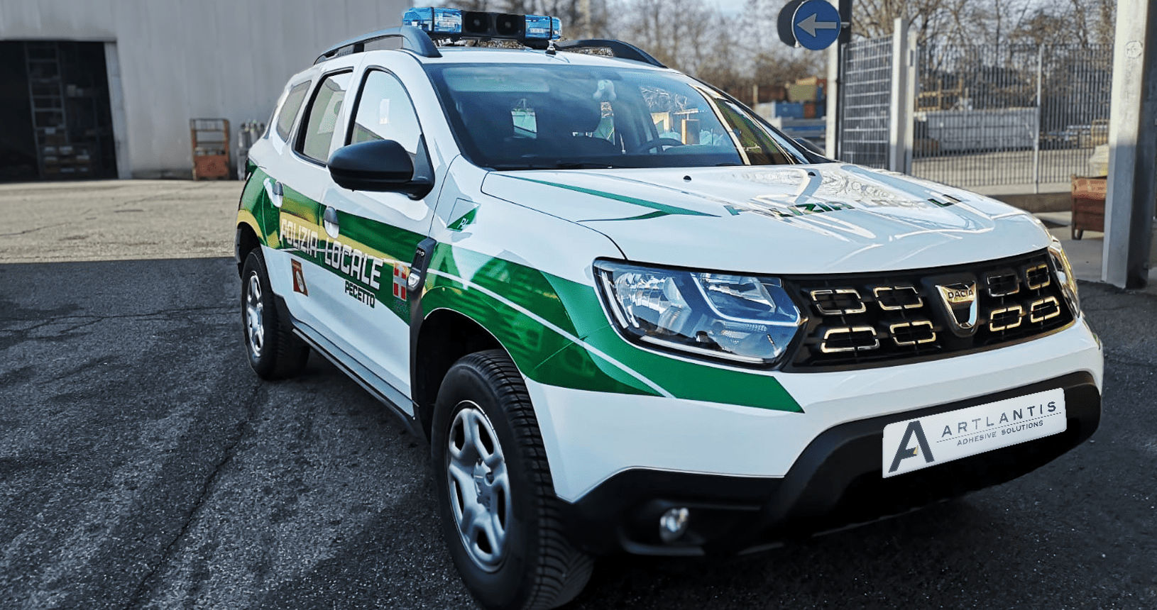 dacia duster polizia locale