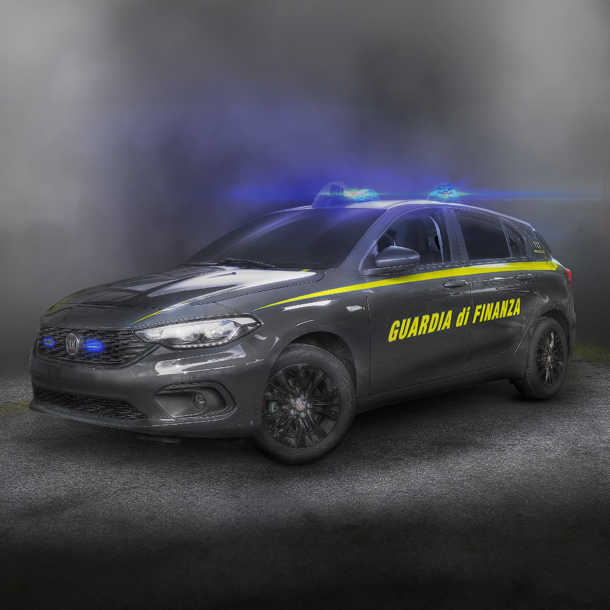 fiat tipo guardia di finanza