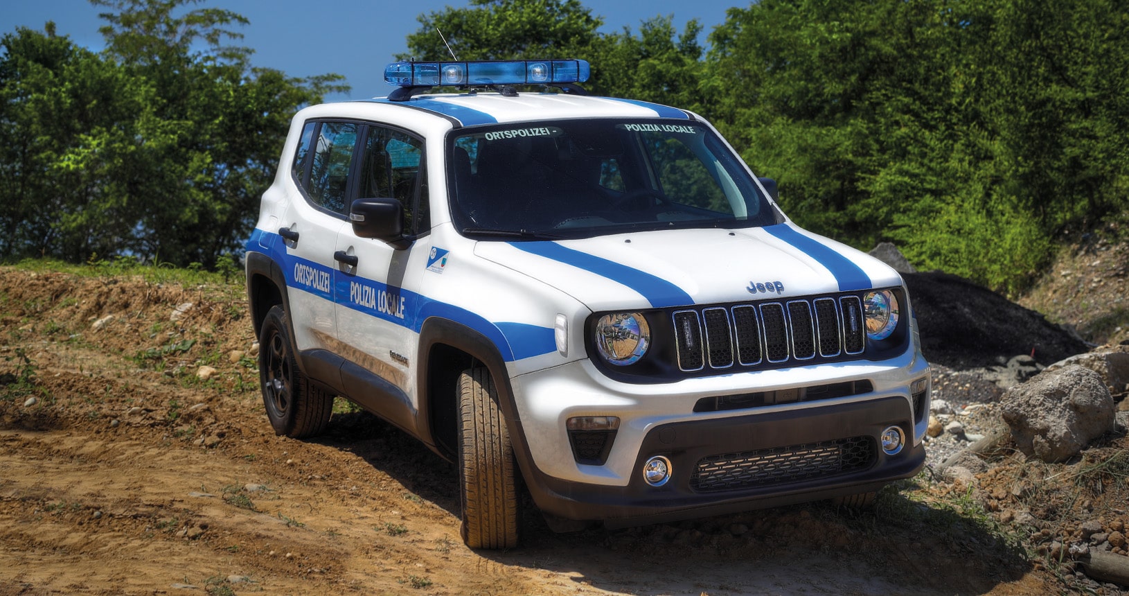 jeep renegade polizia locale