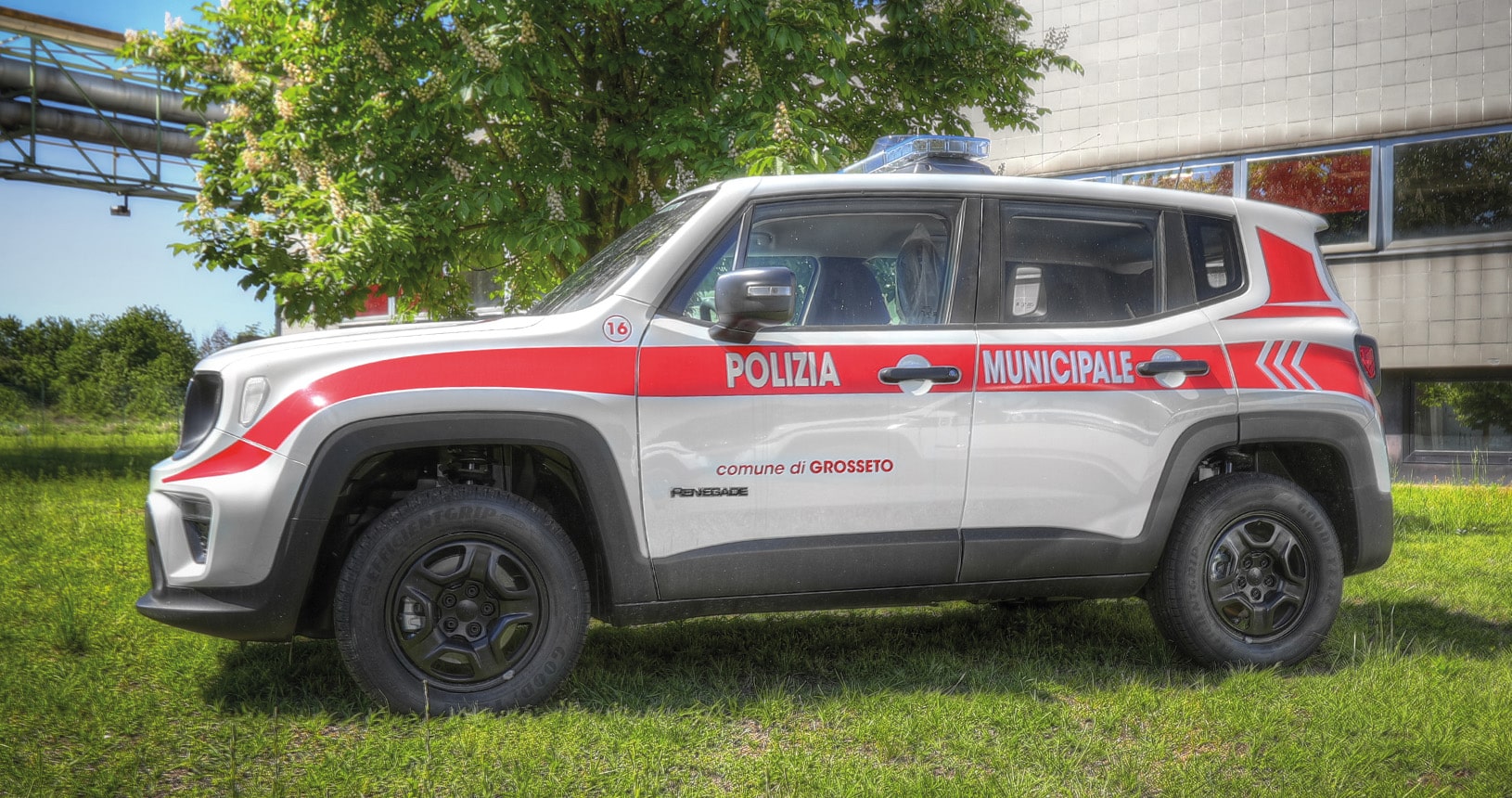 jeep renegade polizia municipale