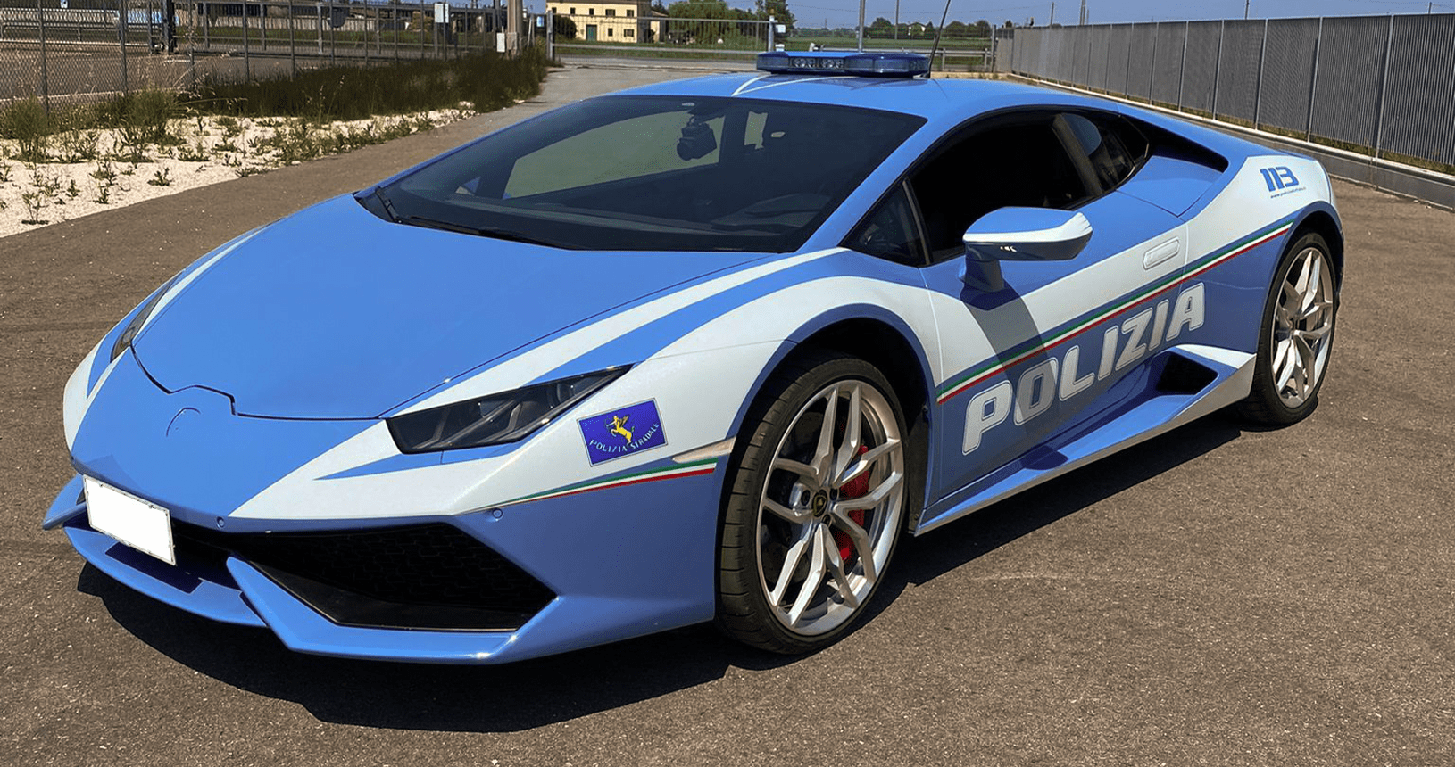 lamborghini huracan polizia di stato