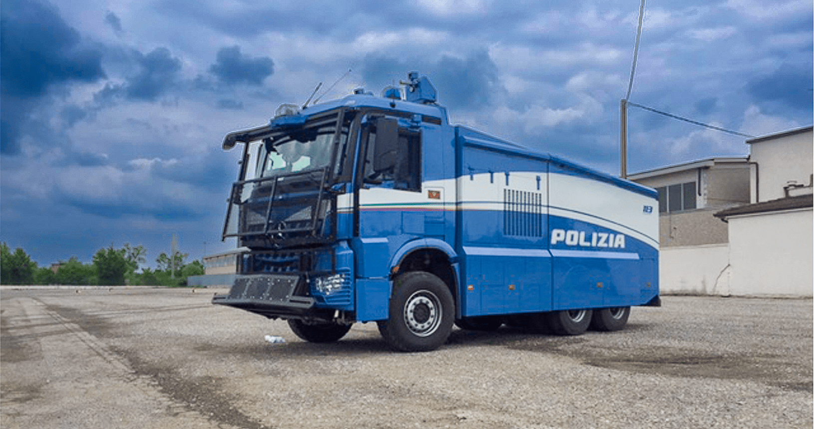 mercedes actros polizia di stato